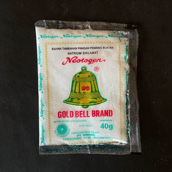 

PEMANIS BUATAN NATRIUM SIKLAMAT NEOTOGEN GOLD BELL 40 GR / SARI MANIS