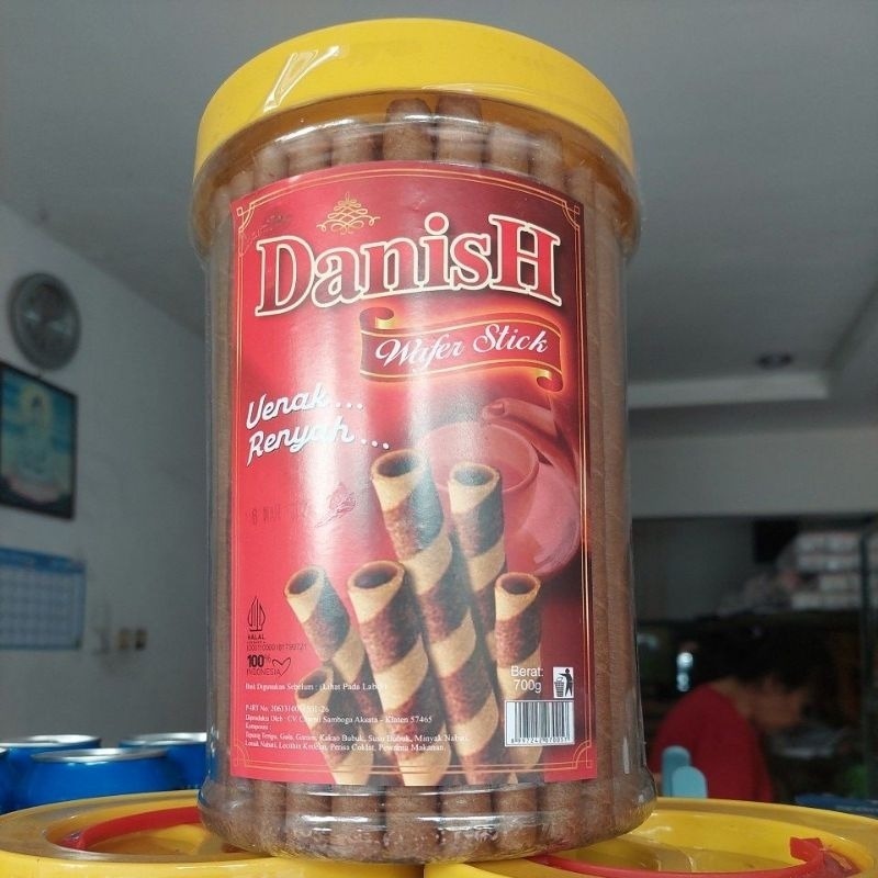 

DANISH Wafer Stick Jumbo 700gr - Astor Jumbo