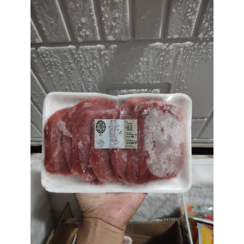 

beef sirloin steak -+500gram