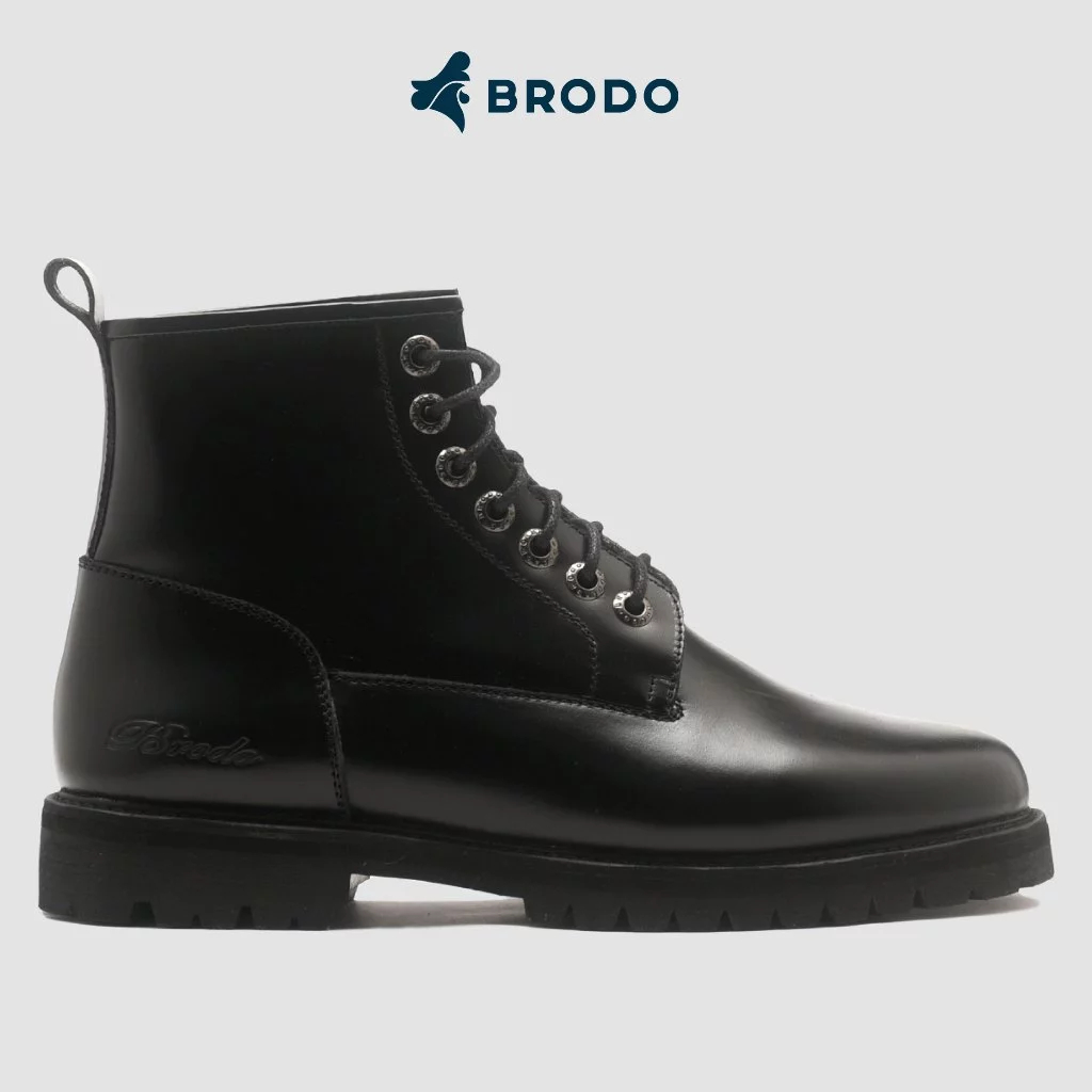 BRODO Medan - Sepatu Montaga Boots Full Black