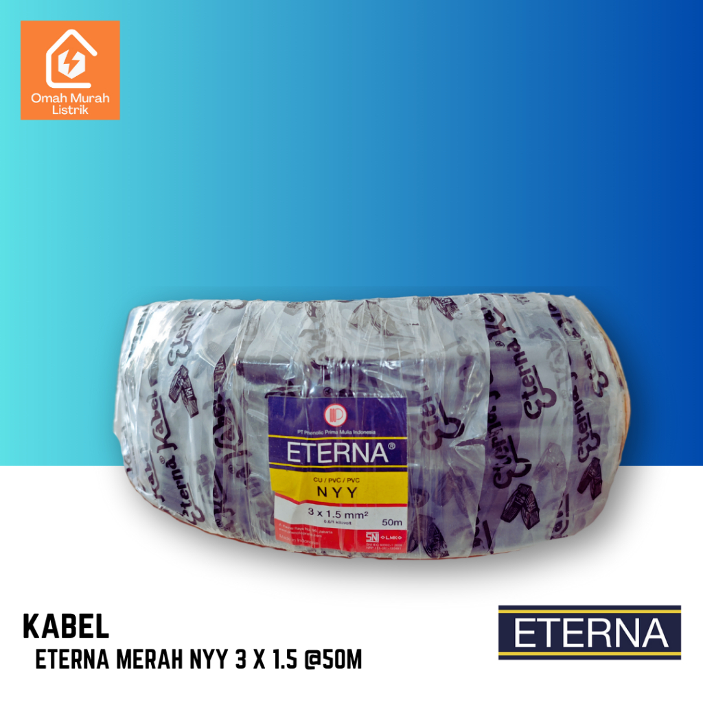 KABEL ETERNA NYY 3 X 1,5 @50M