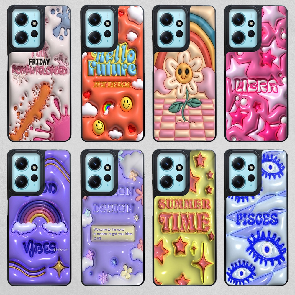 Casing CUTE BARU For iPhone 15 Pro Max 15 Plus 11 12 13 14 14Plus X XS Max XR All Type Smartphone