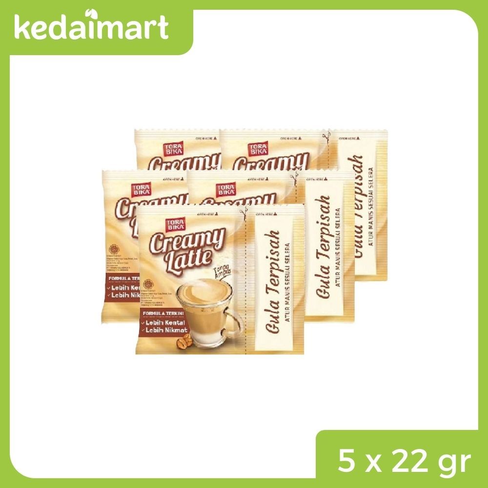 

Torabika Creamy Latte Renceng Isi 5 x 25 Gram