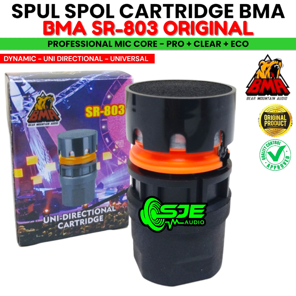 SPUL SPULL MIC SR803 SR 803 SR AUDIO BY BMA SPUL BMA ASLI MICROPHONE SPOL SPOOL SPUEL SPUL SPULL CAR