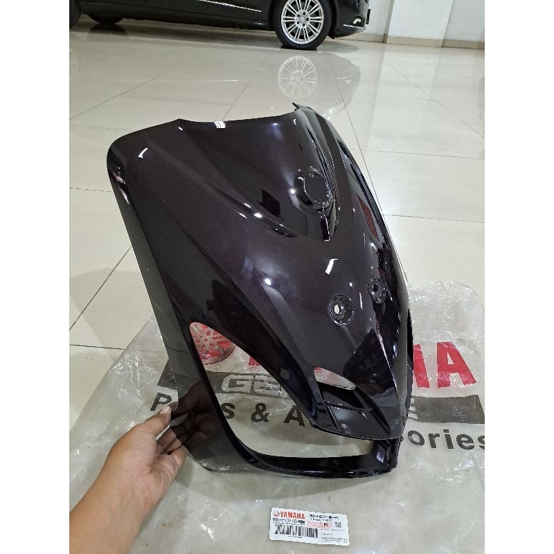PANEL DASI DADA TAMENG DEPAN HITAM MIO KARBU ORIGINAL YAMAHA 28D-F8311-00-P5