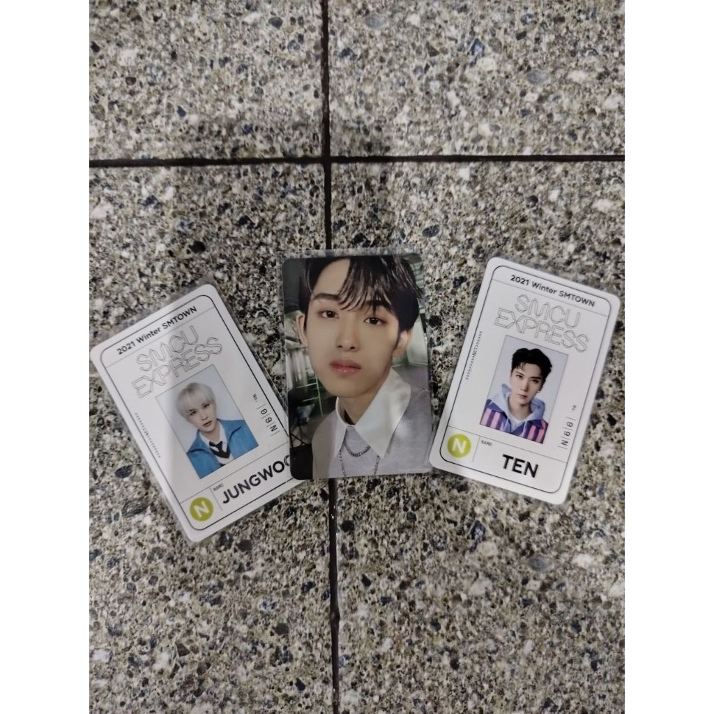 Photocard (PC) NCT Wayv NCT 127 Jungwoo Winwin Ten SMTOWN Winter Album 2021 Kpop