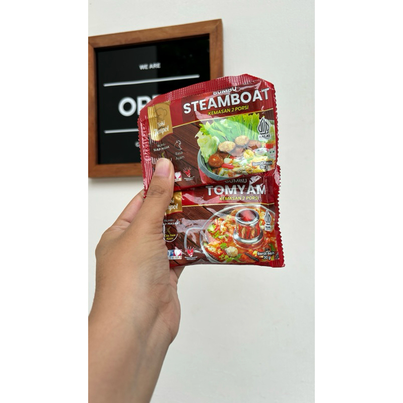 

bumbu steamboat /tomyam ready
