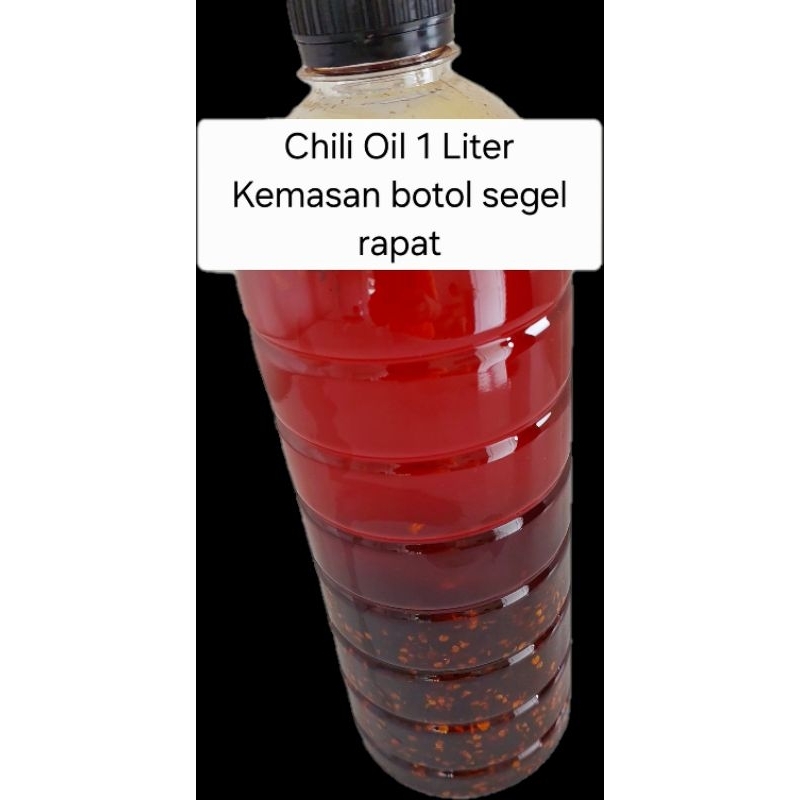 

Cili Oil 1 Liter (supplier chili oil khusus restoran/hotel)