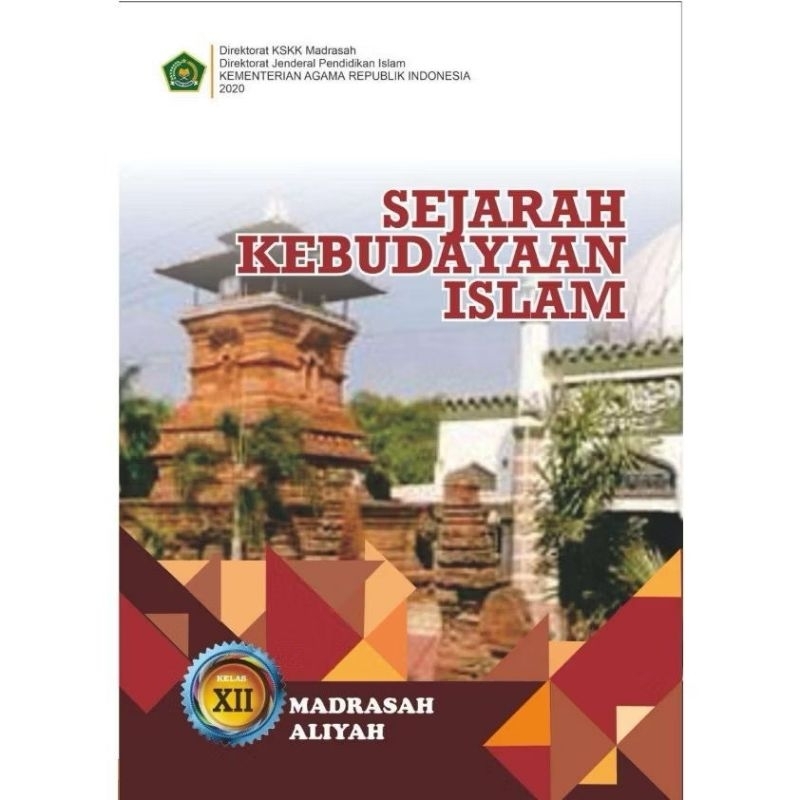 Buku sejarah kebudayaan islam Kelas 12 MA