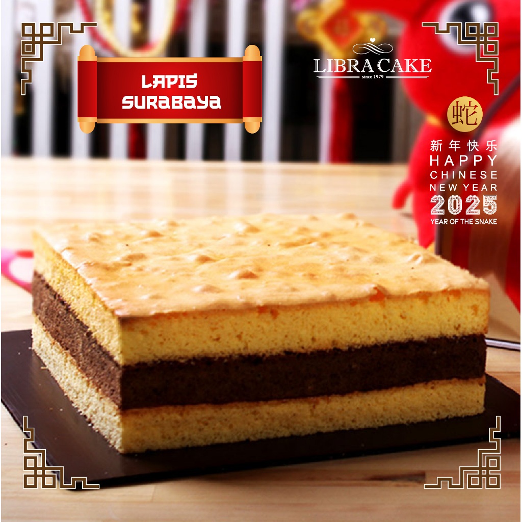 

CNY/Imlek2025/Kue Tart/Lapis surabaya/Lapis Kombinasi/Lapis prunes/Lapis Polos/Hampers/Parcel