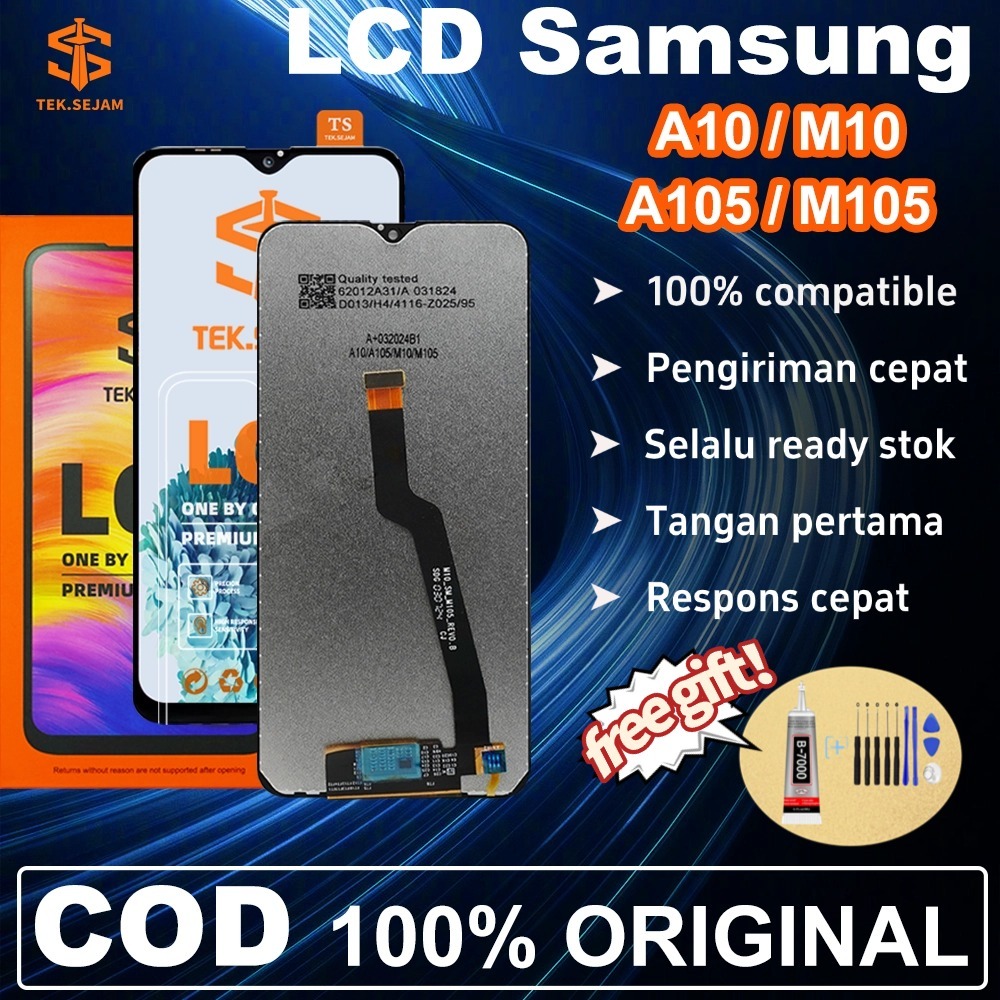 【ORIGINAL+lem+obeng】LCD TOUCHSCREEN SAMSUNG GALAXY A10 M10 A105 M105 Original Fullset Touchscreen OR