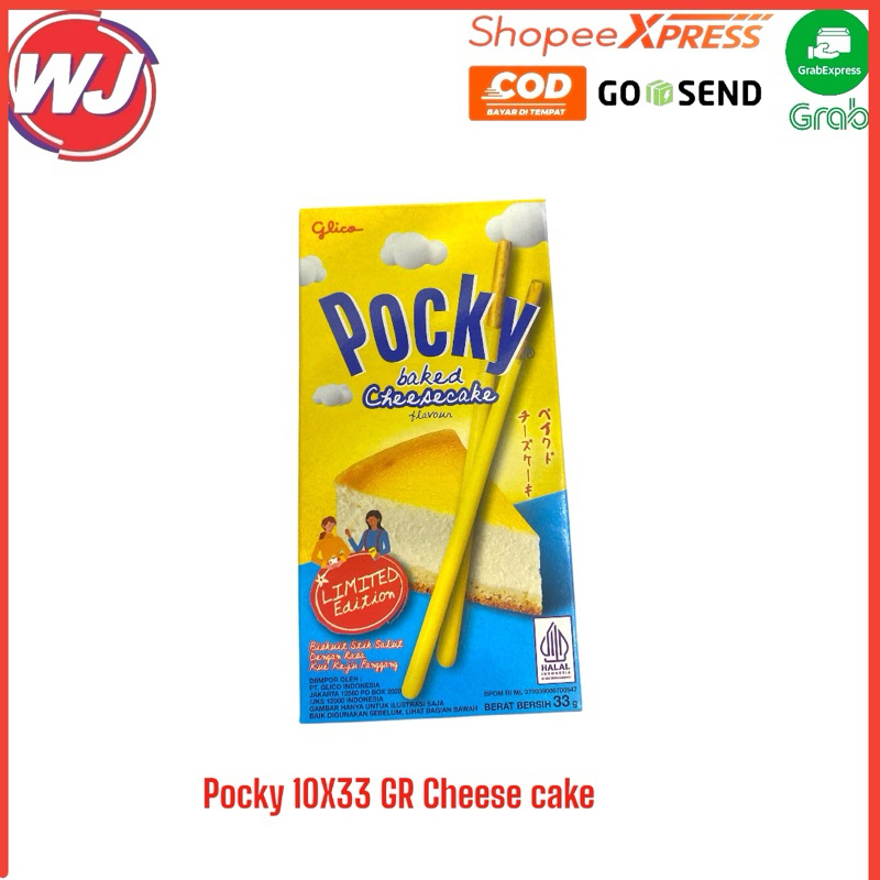 

POCKY 10x33 GRAM CHEESE CAKE