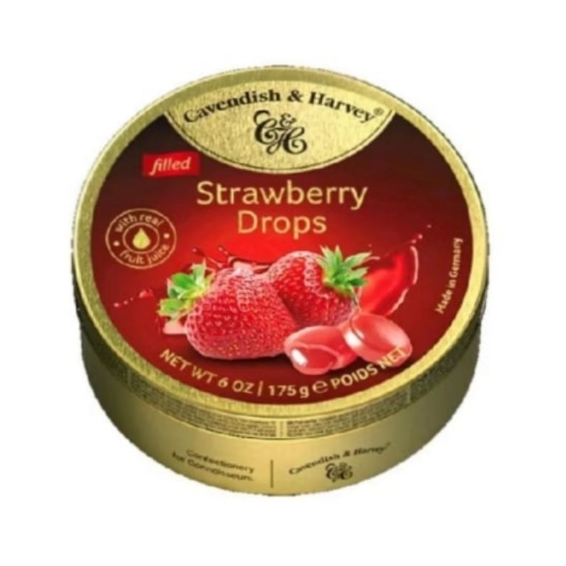 

Cavendish Strawberry Drops 175g