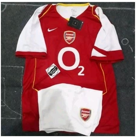 JERSEY ARSENaL RETRO O2 2004 2005 2006 2007 2003 04 05 06 07 03 Blokecore Skena Full Celana