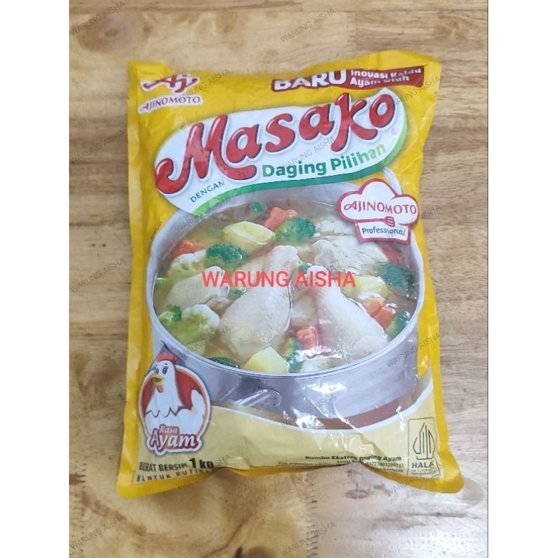 

Bumbu Masak Penyedap Micin Masako Rasa Ayam 1 Kg