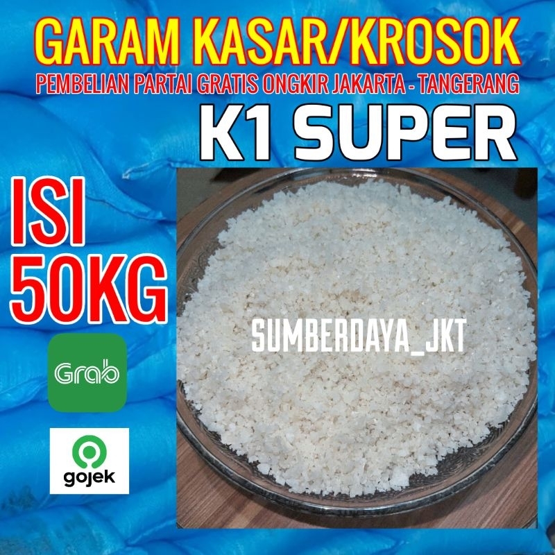 GARAM IKAN - GARAM KASAR - GARAM KROSOK-GARAM MADURA - GARAM MURAH