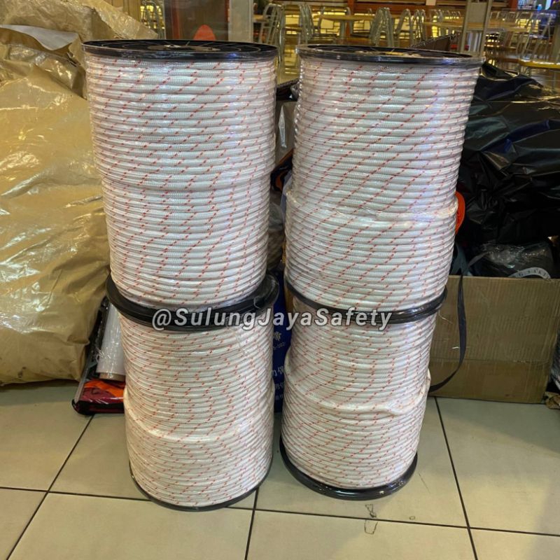 Tali Karmantel Dinamis 10,5MM x 200M ( 1 Roll ) Berkualitas Original 100% Asli Kuat Dan Elastis - Sa