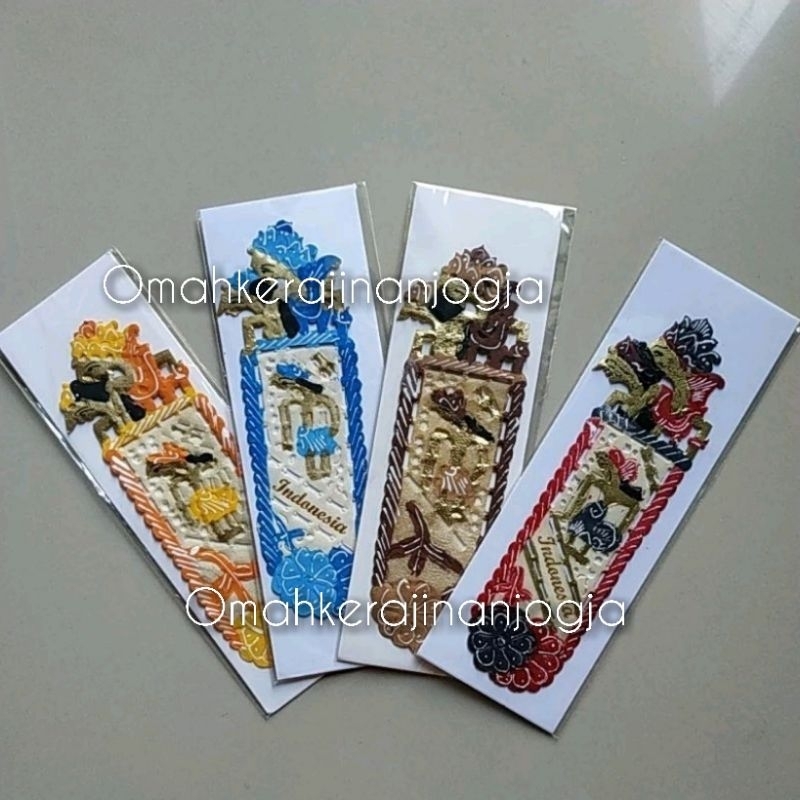 

pembatas buku wayang , souvenir