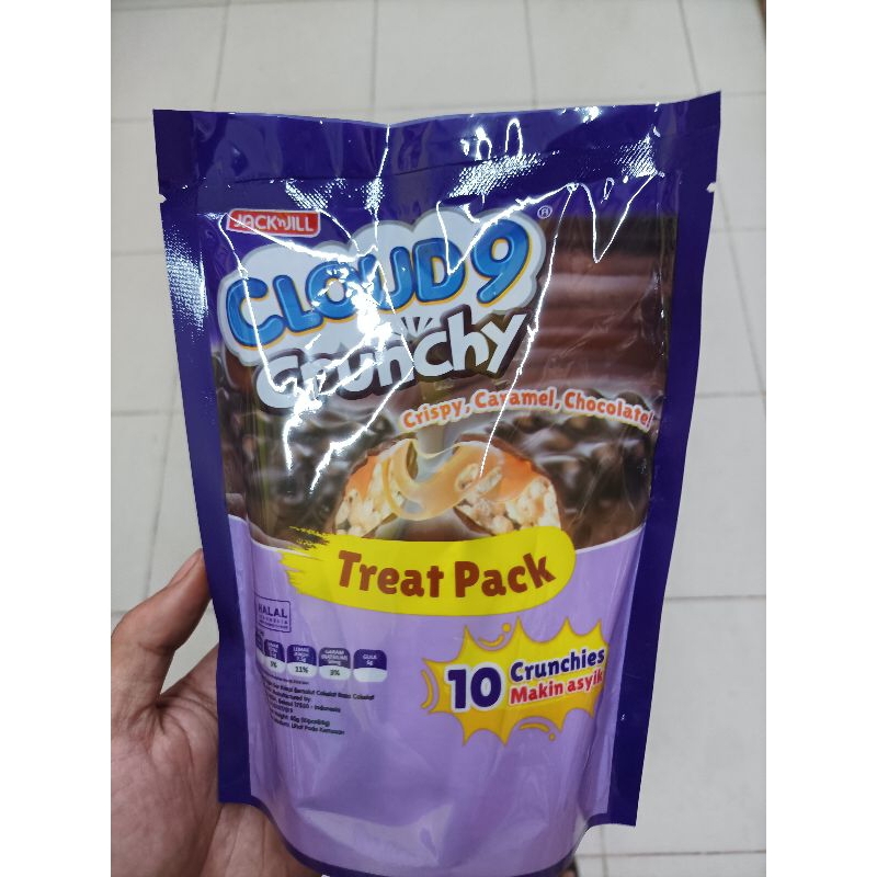 

Cloud 9 Crunchy Choco Treat Pack isi 10 x 8gr