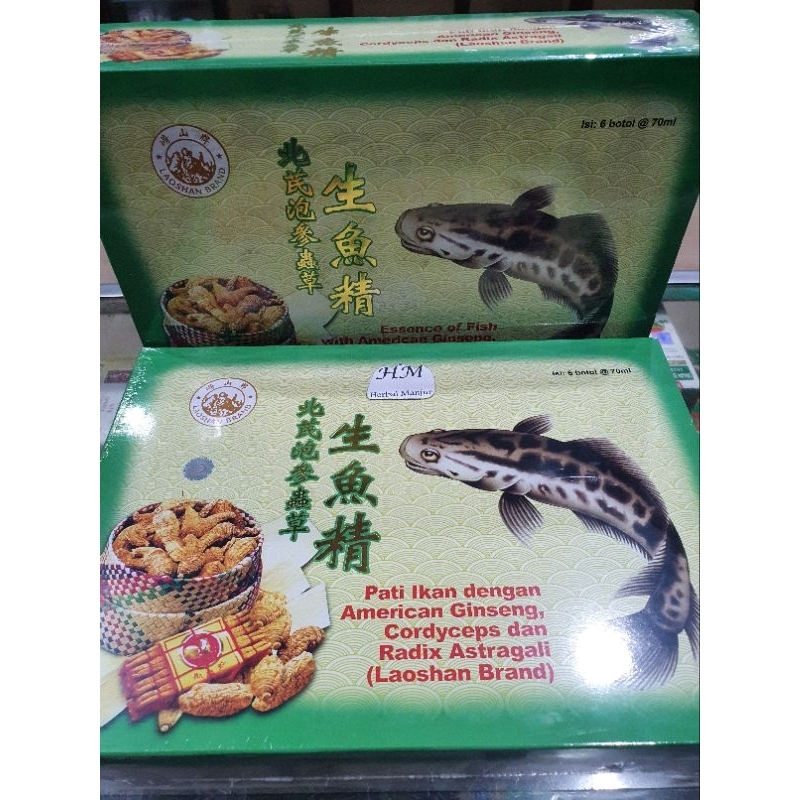 

生鱼精 Pati Ikan dengan American Ginseng, Cordyceps & Radix Astragali (LAO SHAN BRAND)