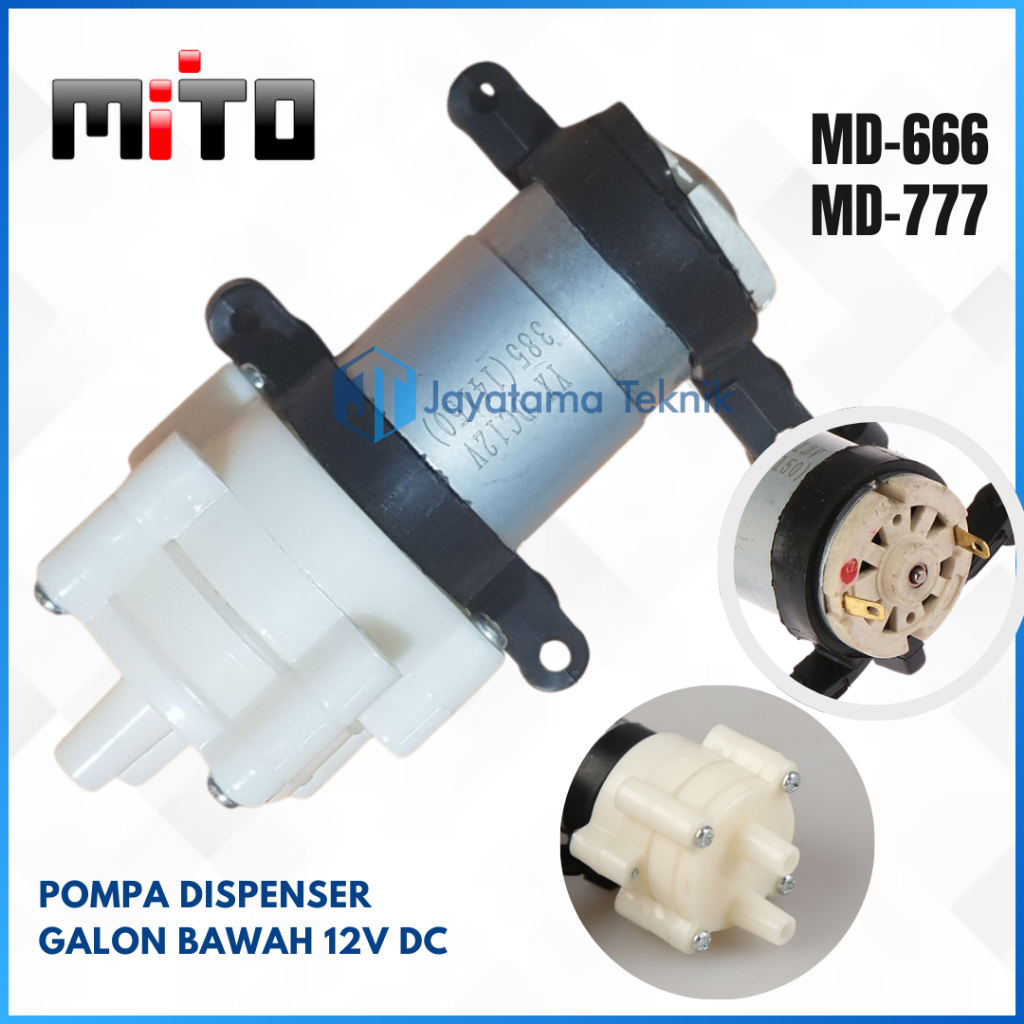 Pompa Dinamo Dispenser MITO MD-666 MD-777 Dinamo Pompa Dispenser MITO