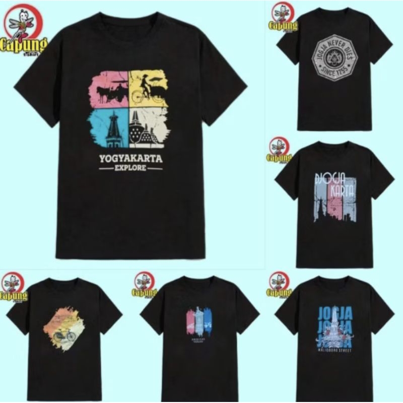 KAOS JOGJA MALIOBORO / OLEH OLEH JOGJA TERLARIS