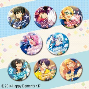 Big Can Badge Ensemble Stars | Makoto Yuuki Sengoku Shinobu