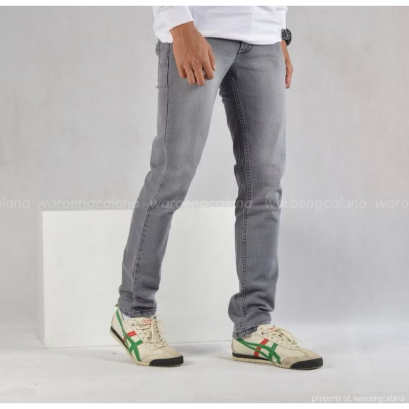 CELANA JEANS PENSIL PRIA CELANA JEANS PANJANG CELANA JEANS PRIA KEKINIAN