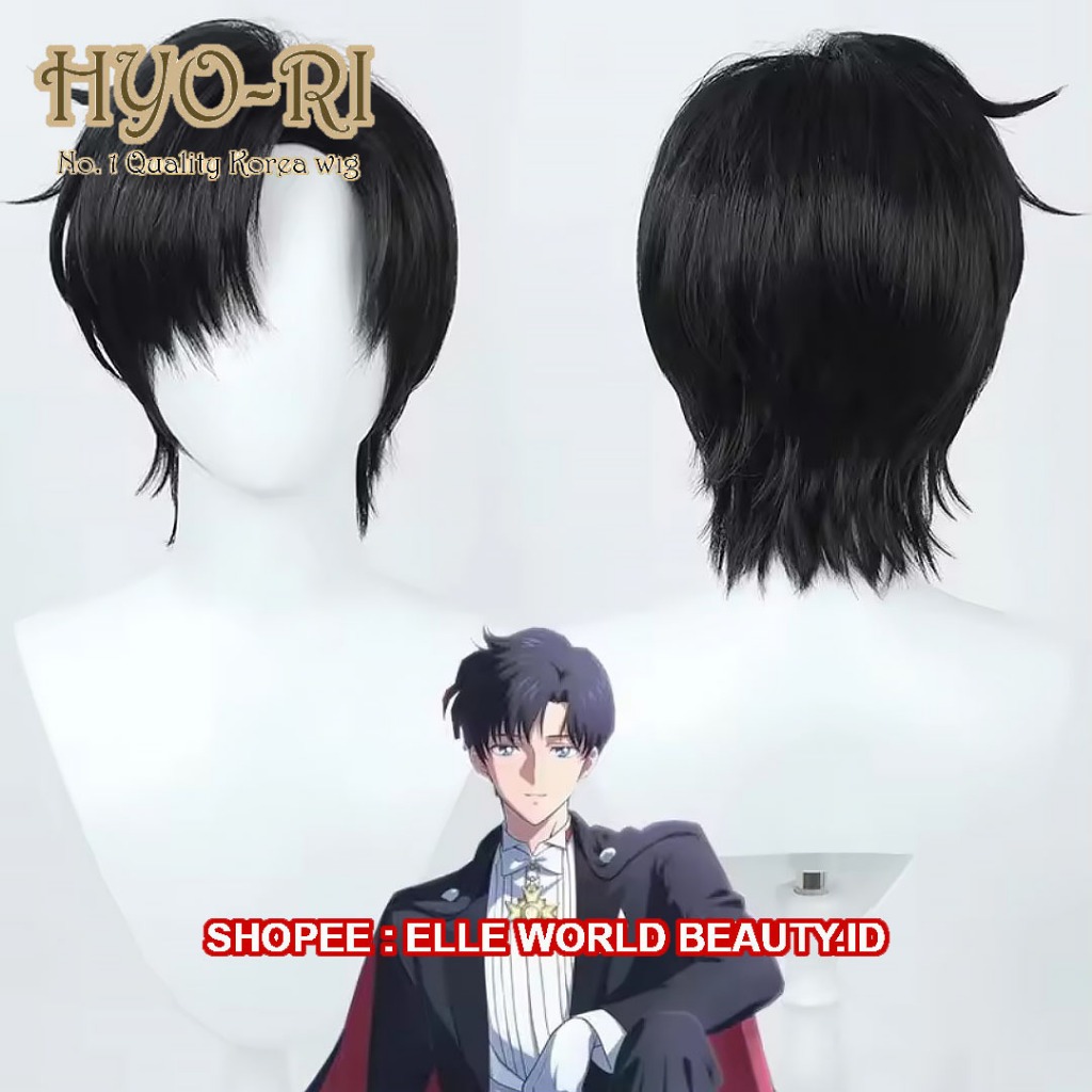 READY STOK STYLED - WIG MAMORU CHIBA WIG TUXEDO MASK WIG TUXEDO KAMEN WIG CHIBA MAMORU WIG TUXEDO BE