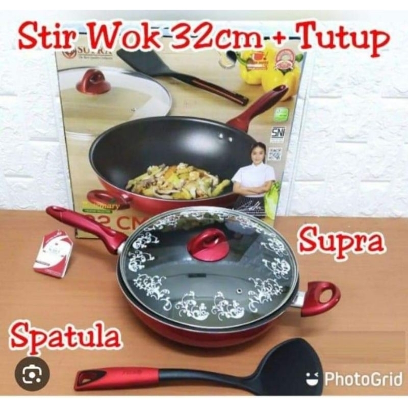 WOK SUPRA+TUTUP UK 28/30/32