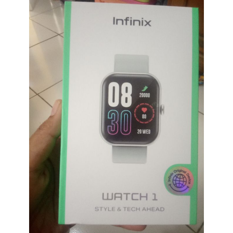 infinix watch 1 smartwatch new white infinix smartwatch murah dijamin ori