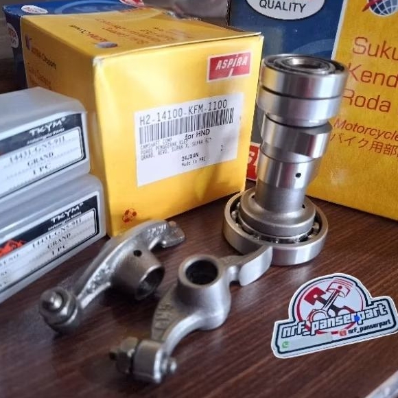 NOKEN AS GRAND//CAMSHAFT SET PLATUK KLEP TEMPLAR HONDA ASTREA STAR PRIMA GRAND LEGENDA IMPRESA SUPRA