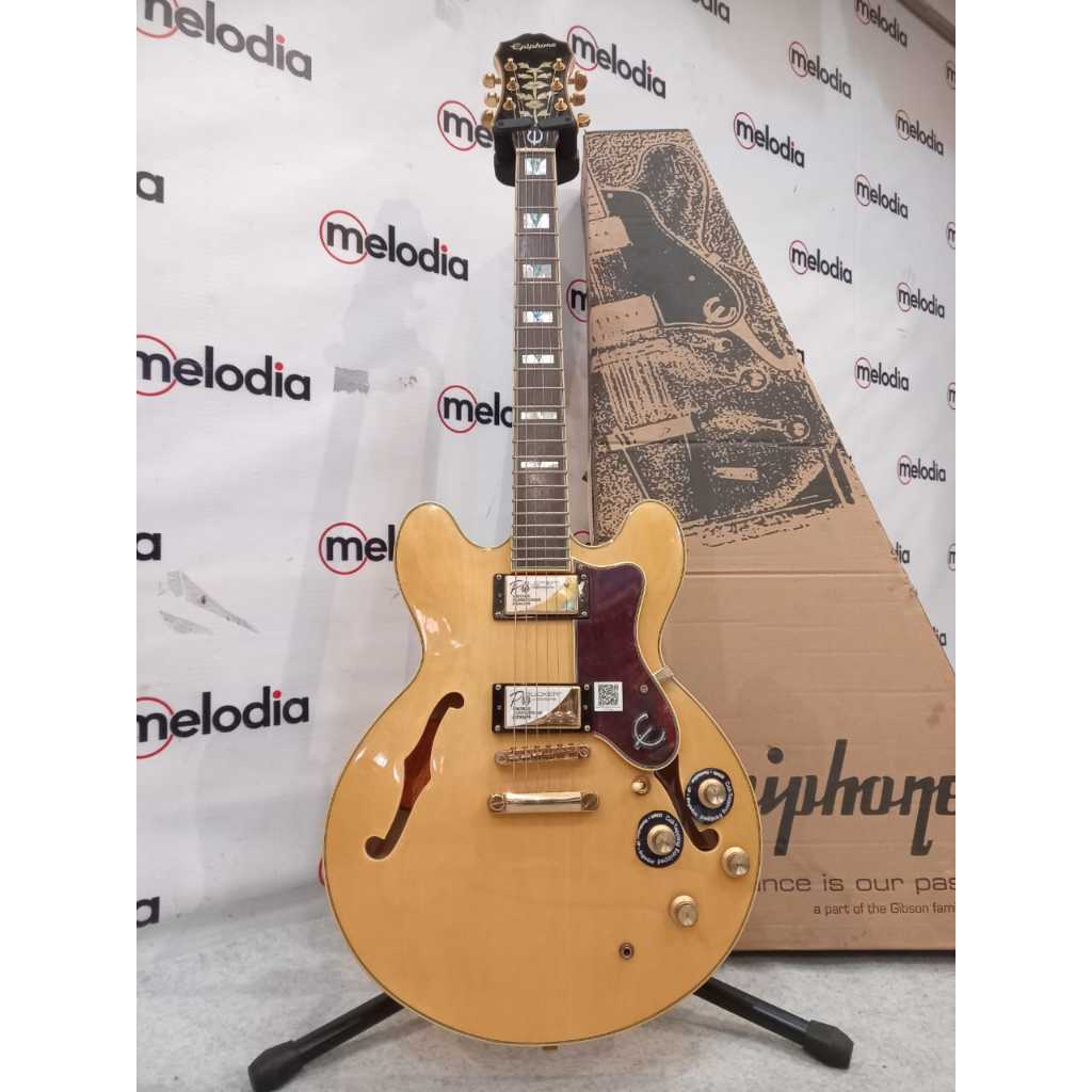 Epiphone Sheraton II Pro Natural (ETSPNAGH1) E.Guitar