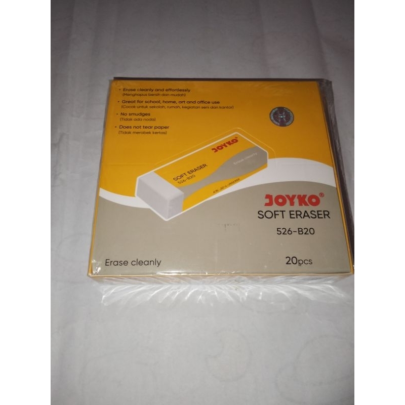 

Joyko Soft Eraser 526-B20 20pcs