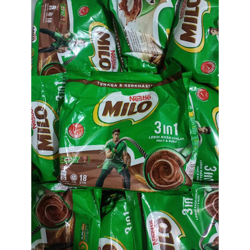 

Milo Minuman Coklat Nutrisi isi 14 Stik 16 stik