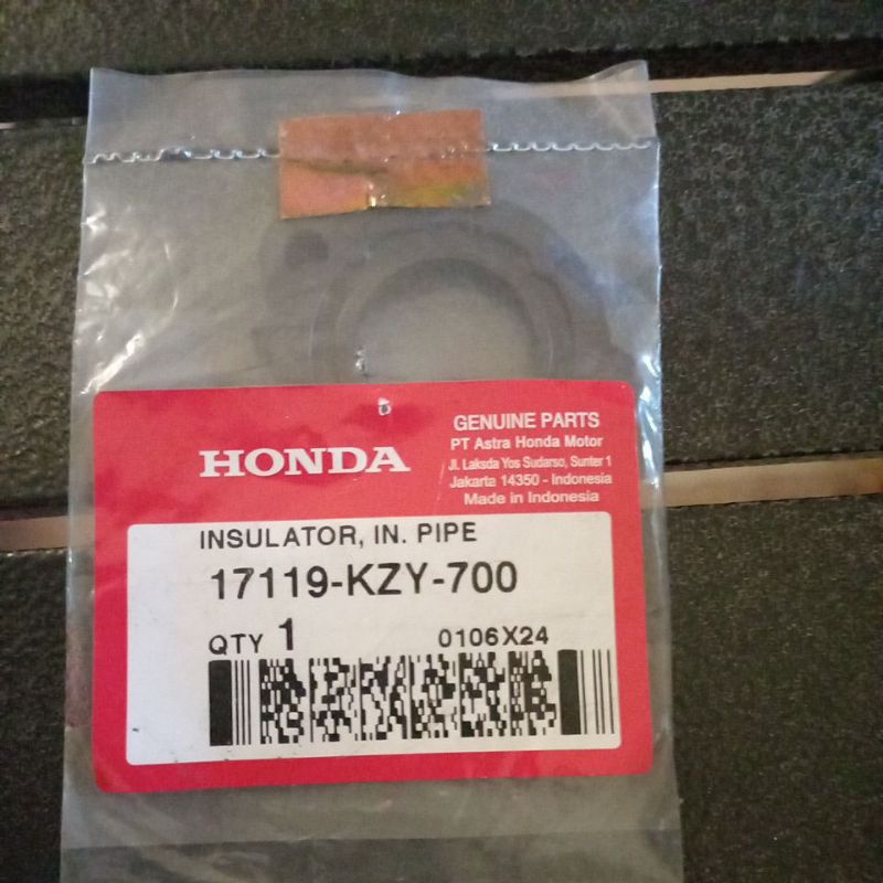 Insulator Inlet Pipe Vario 150 PCX 150 ADV 150 Original 17119KZY700