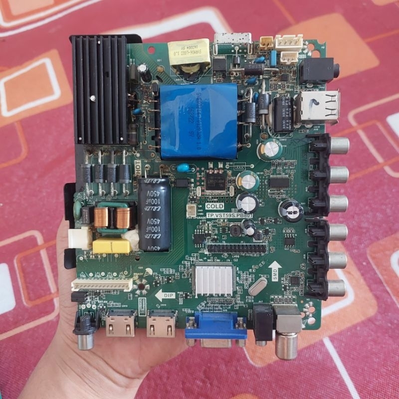 MB - MAINBOARD TV LED AKARI LE-50D88 - LE50D88 - LE 50D88 - 50D88