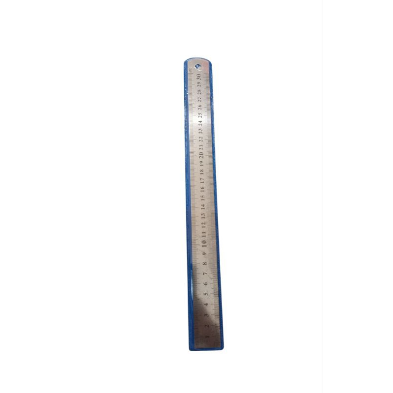 

[1LUSIN] GARISAN BESI 30CM | PENGGARIS BESI 30CM