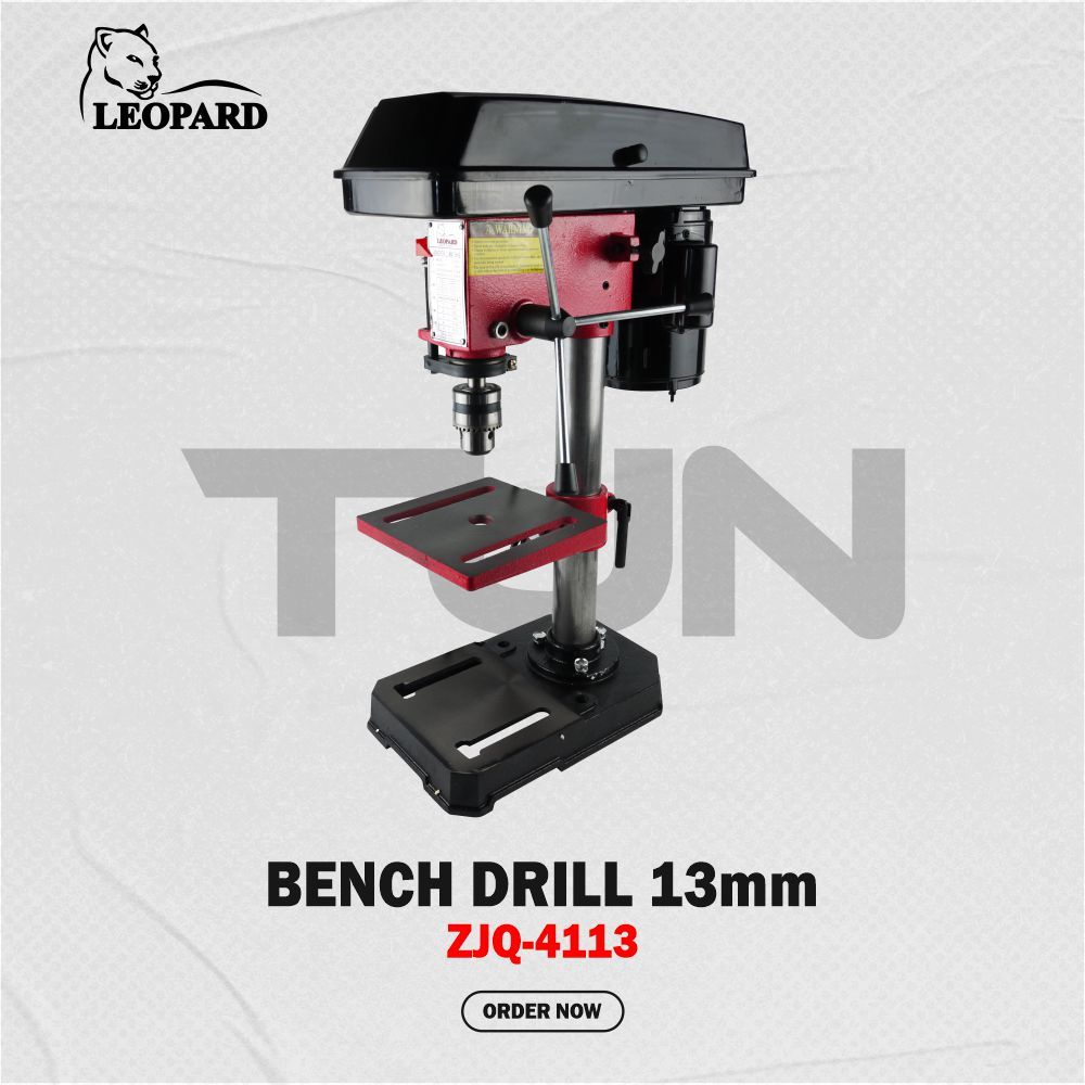 Bench Drill 13mm ZJQ-4113 Leopard - Bor Duduk 13mm Leopard