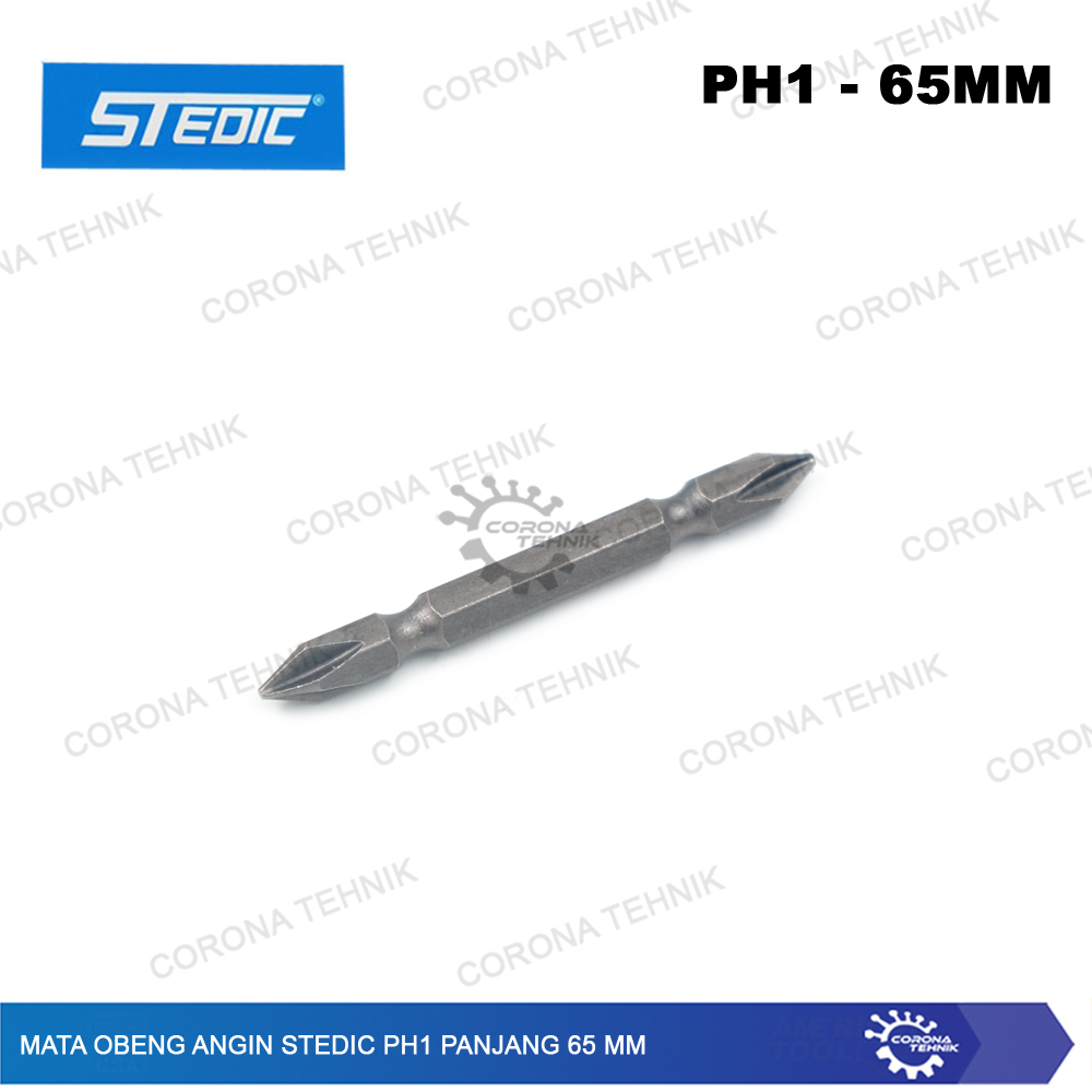 PH1 Panjang 65 mm Mata Obeng Angin Stedic
