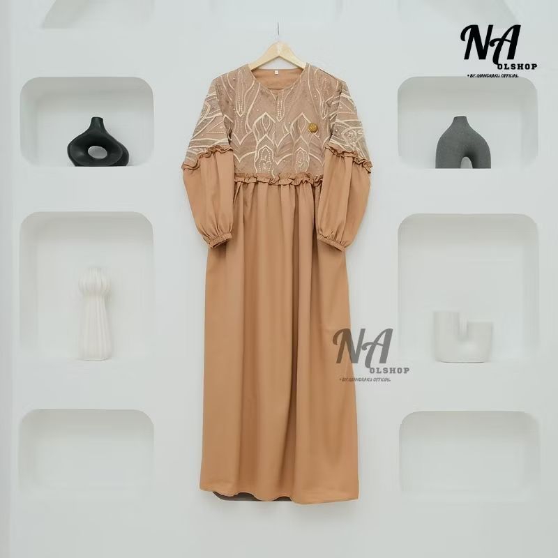 gamis brukat brokat baju wanita baju murah gamis murah gamis promo viral baju lebaran