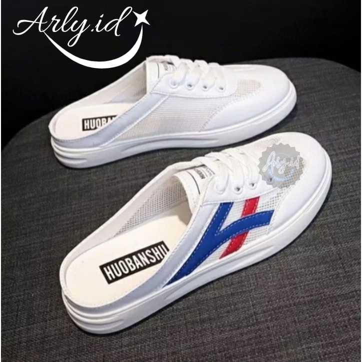sepatu wanita slip on  korean stely terlaris