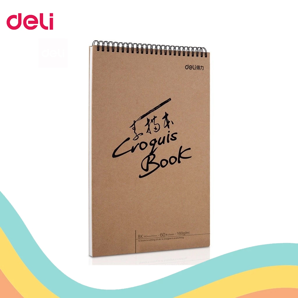 

SKETCH BOOK / BUKU SKETSA DELI 73635 (1 PCS)