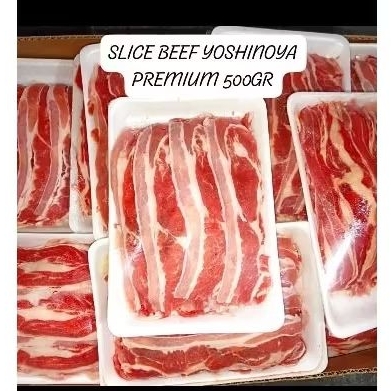 

BEEF SLICE YOSHINOYA PREMIUM 500 GRAM