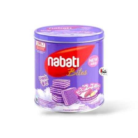 

Nabati Wafer Kaleng Goguma Dan Pink Lava 240Gr