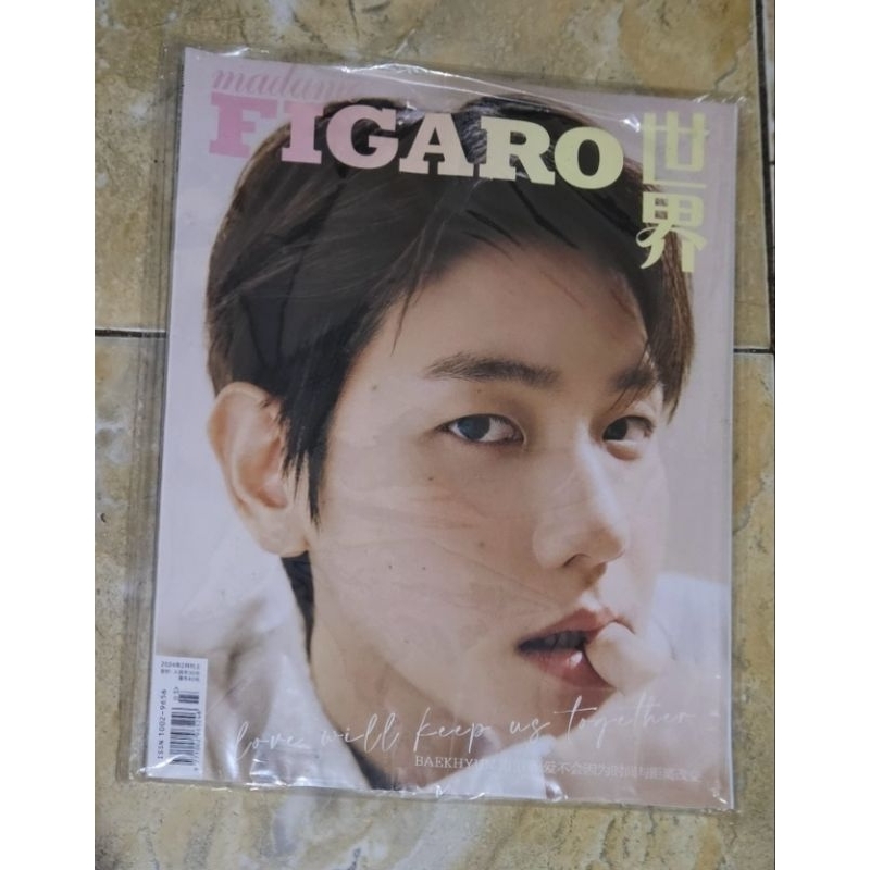 Majalah Baekhyun EXO Madame Figaro