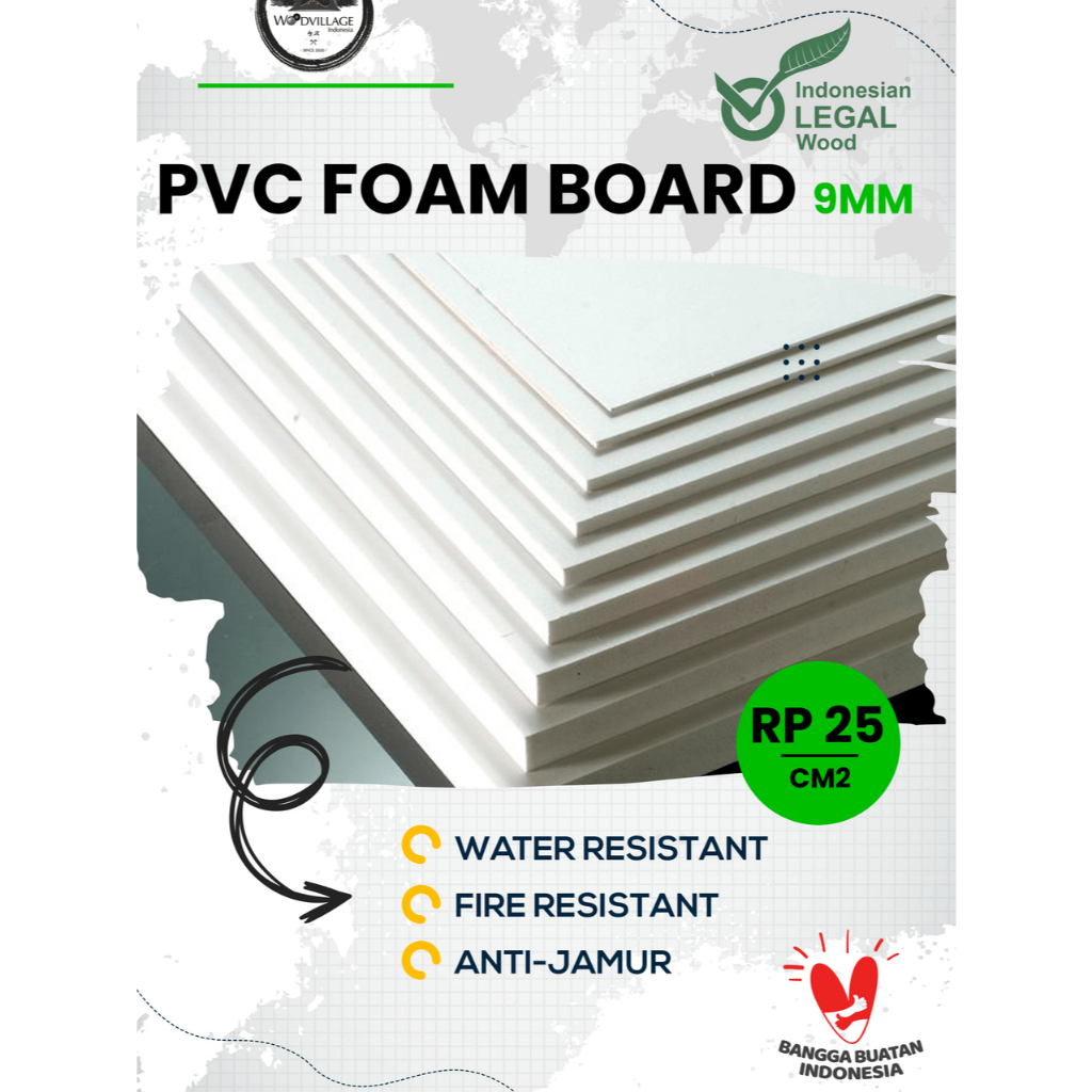 PVC Board / PVC Foam Board / PVC Sheet 9mm Custom