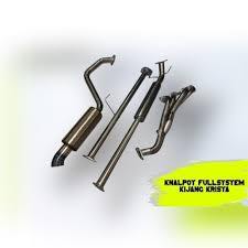 KNALPOT FULLSYSTEM RACING KIJANG KRISTA / FULLSET PRORACE