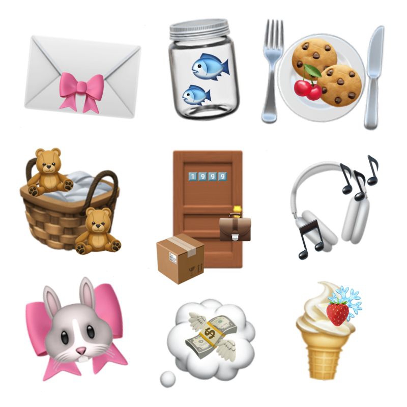 

Stiker Emoji Combinasi Lucu Aesthetic | decorasi, jurnal dll