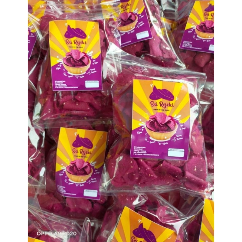 

kripik ubi wijen gurih renyah